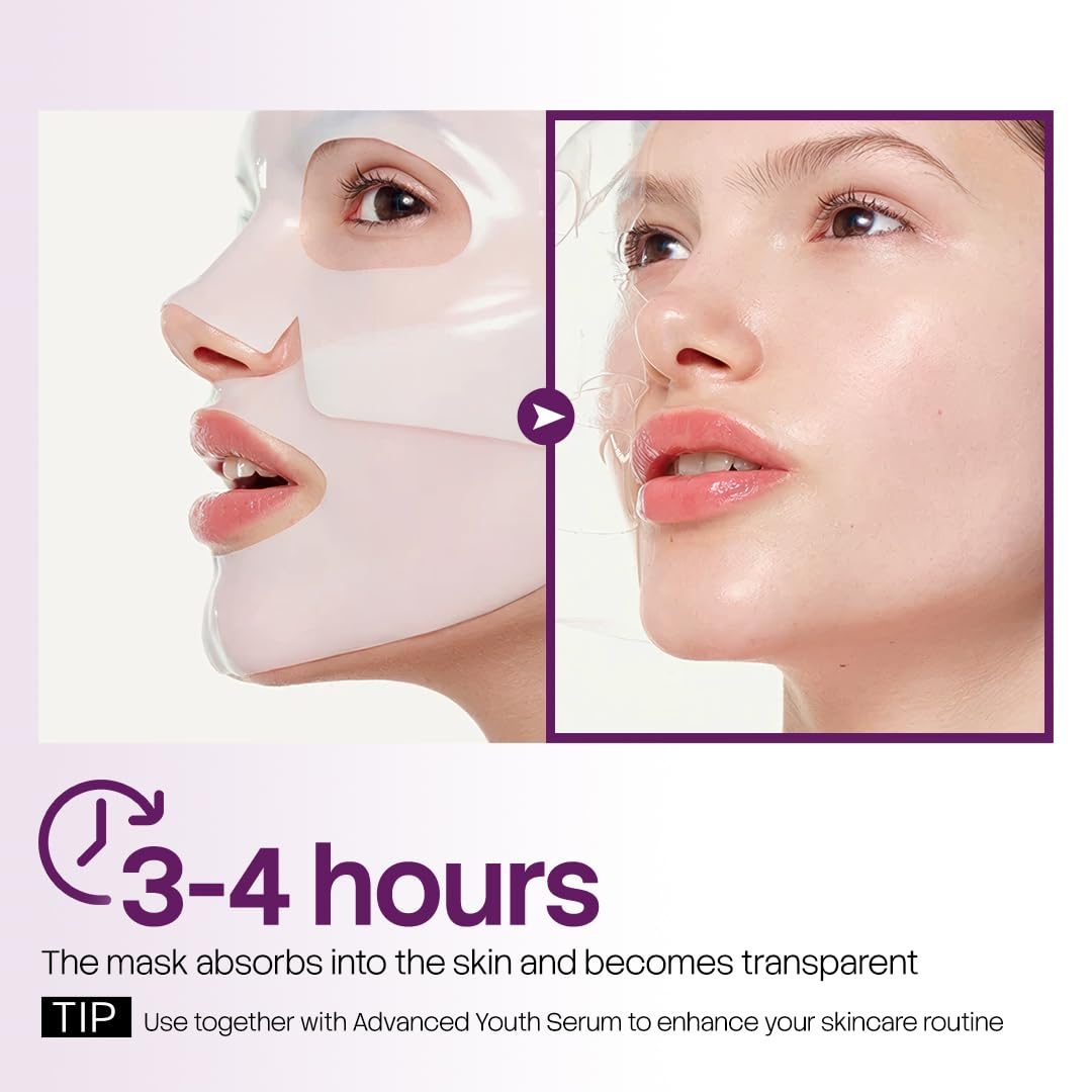 SEYOUL Collagen Jelly Mask gentle-formula image suggests skin-friendly hydration for most skin types.