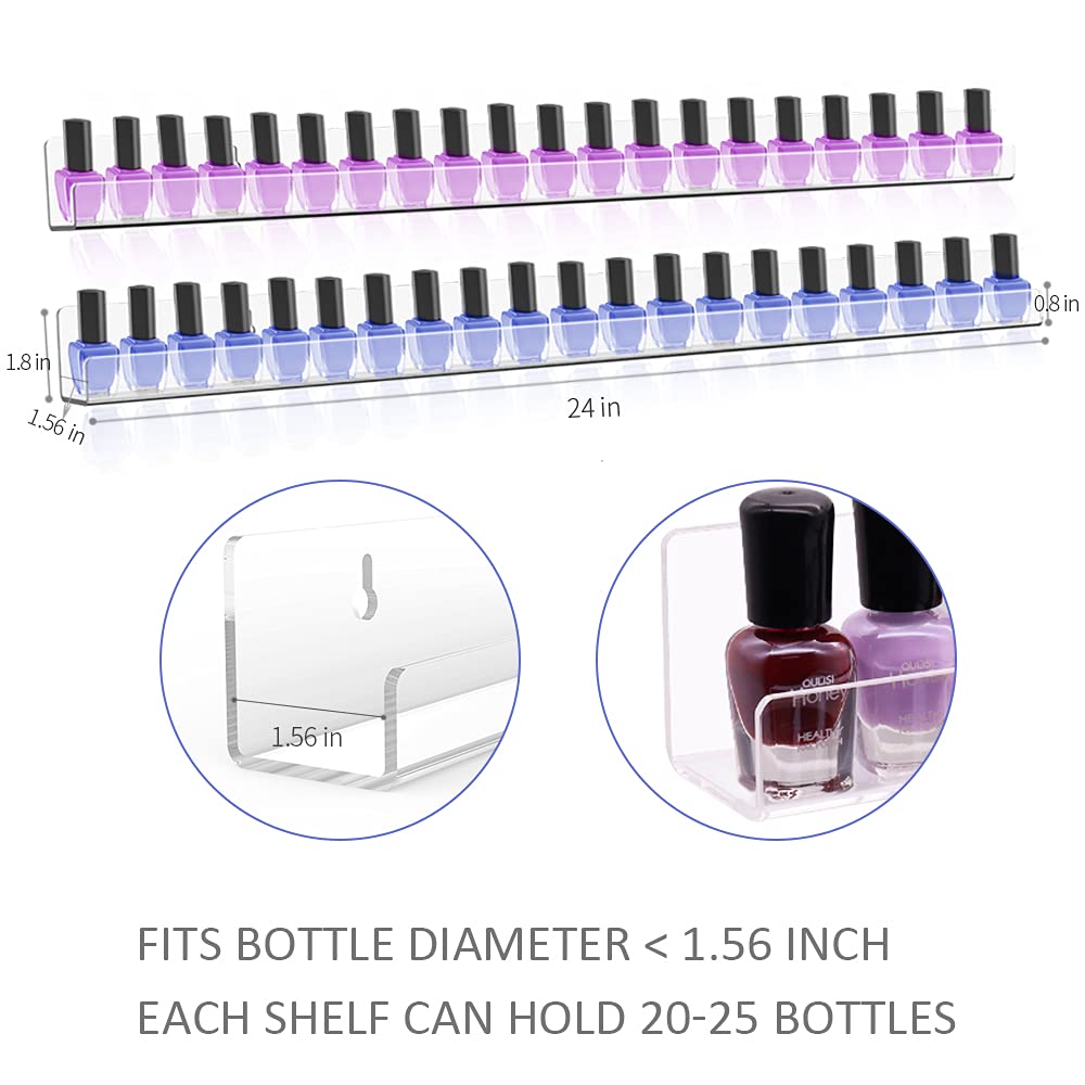 Sezanrpt diamond-edge acrylic rack highlights premium finish and safe handling.