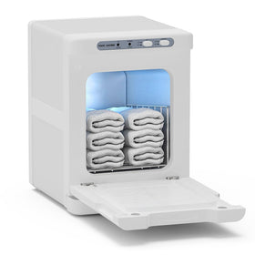 SFANSPA 5L towel warmer front view for compact spa setups