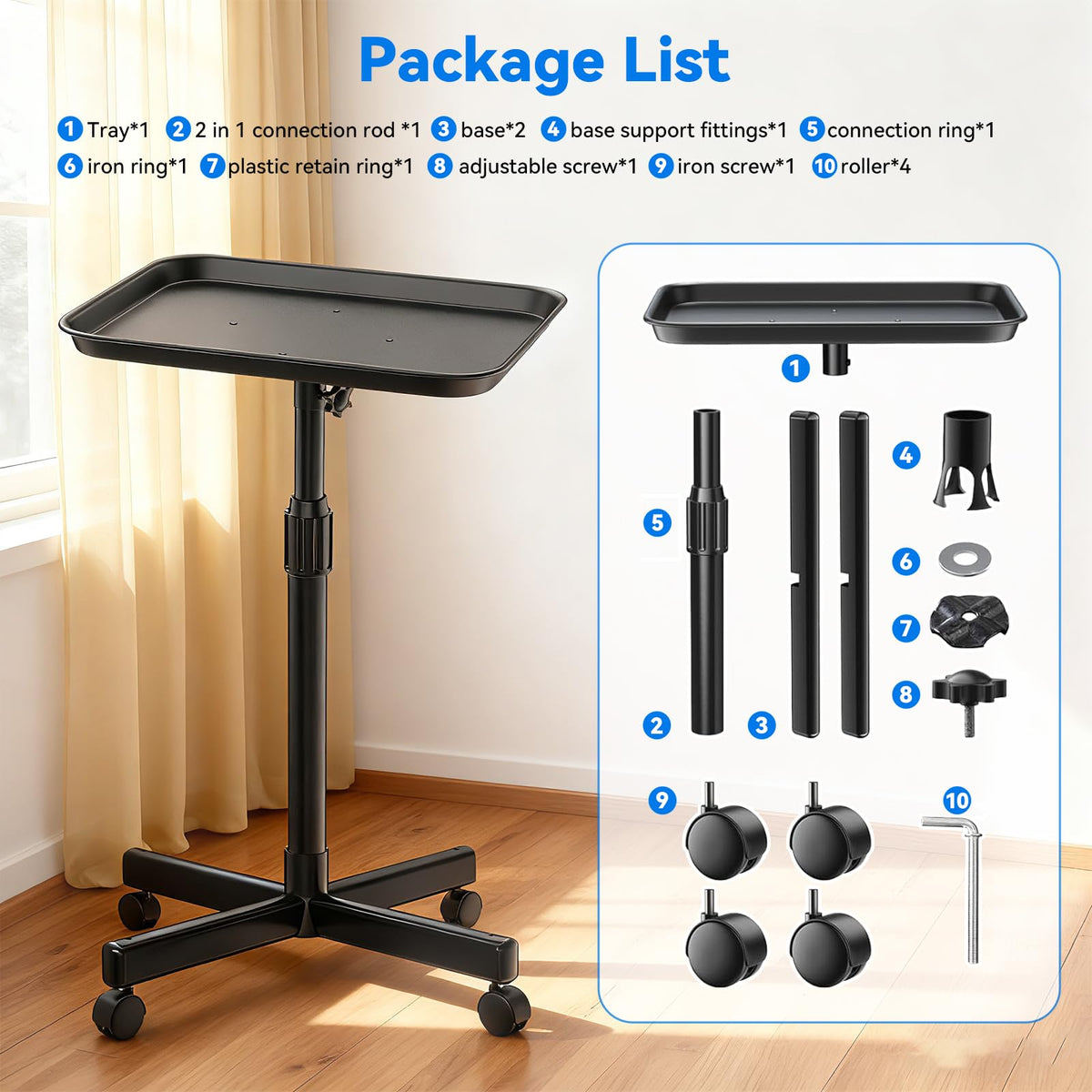 SFANSPA tray suited for barber shops, tattoo studios, clinics, and spas.