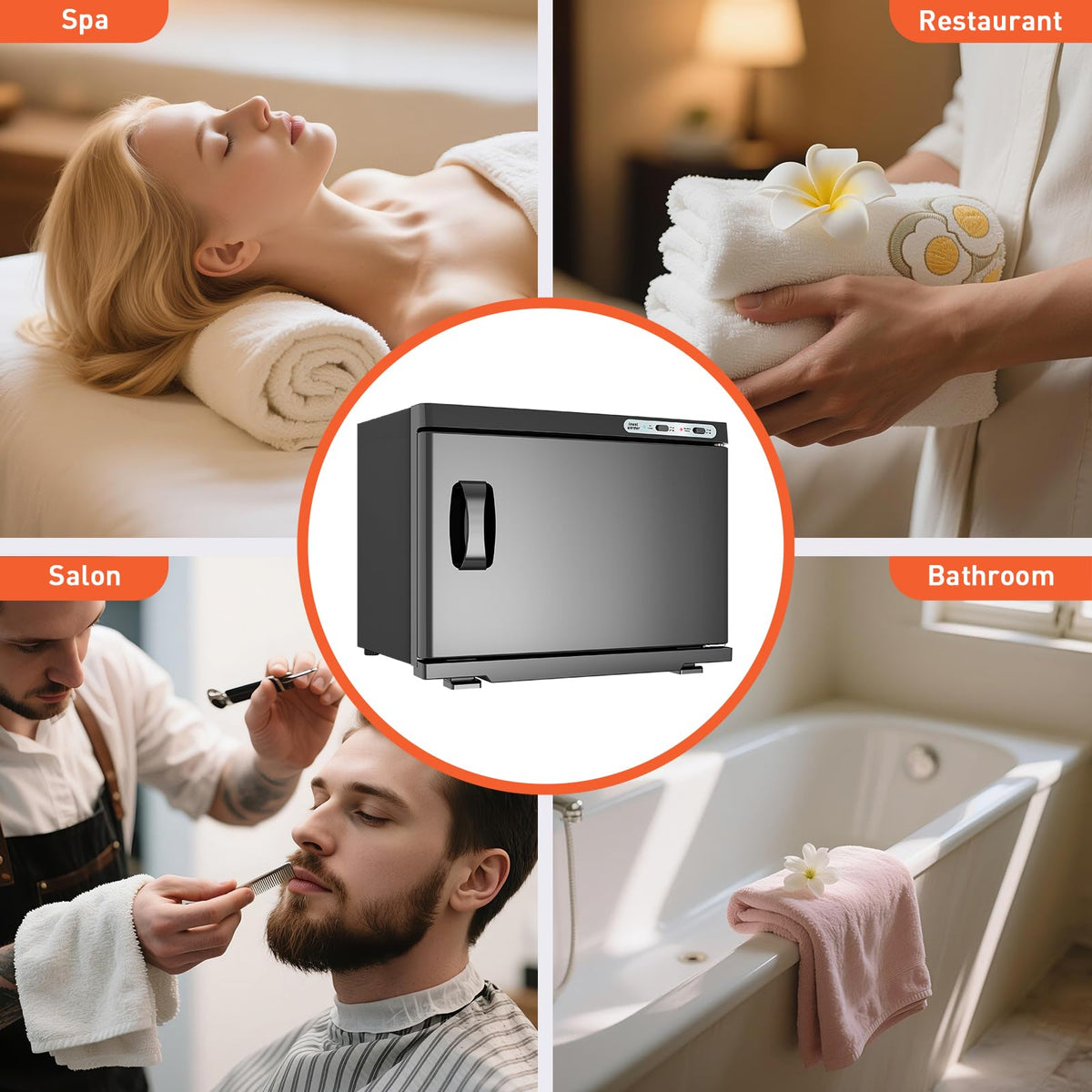 SFANSPA spa and salon setup demonstrates versatile use at home.