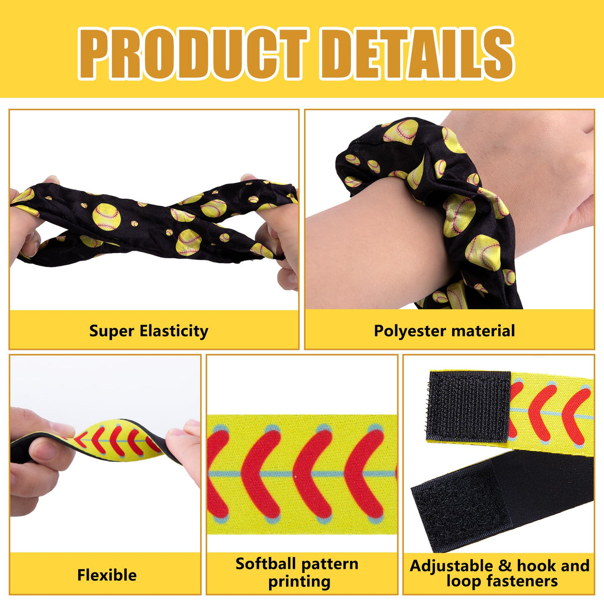 Sfcddtlg neoprene sleeve strap provides comfortable sleeve retention during activity.