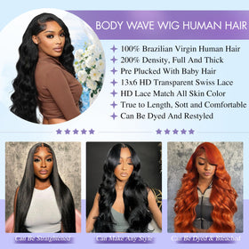 Sferona wig features baby hairs for a natural hairline.