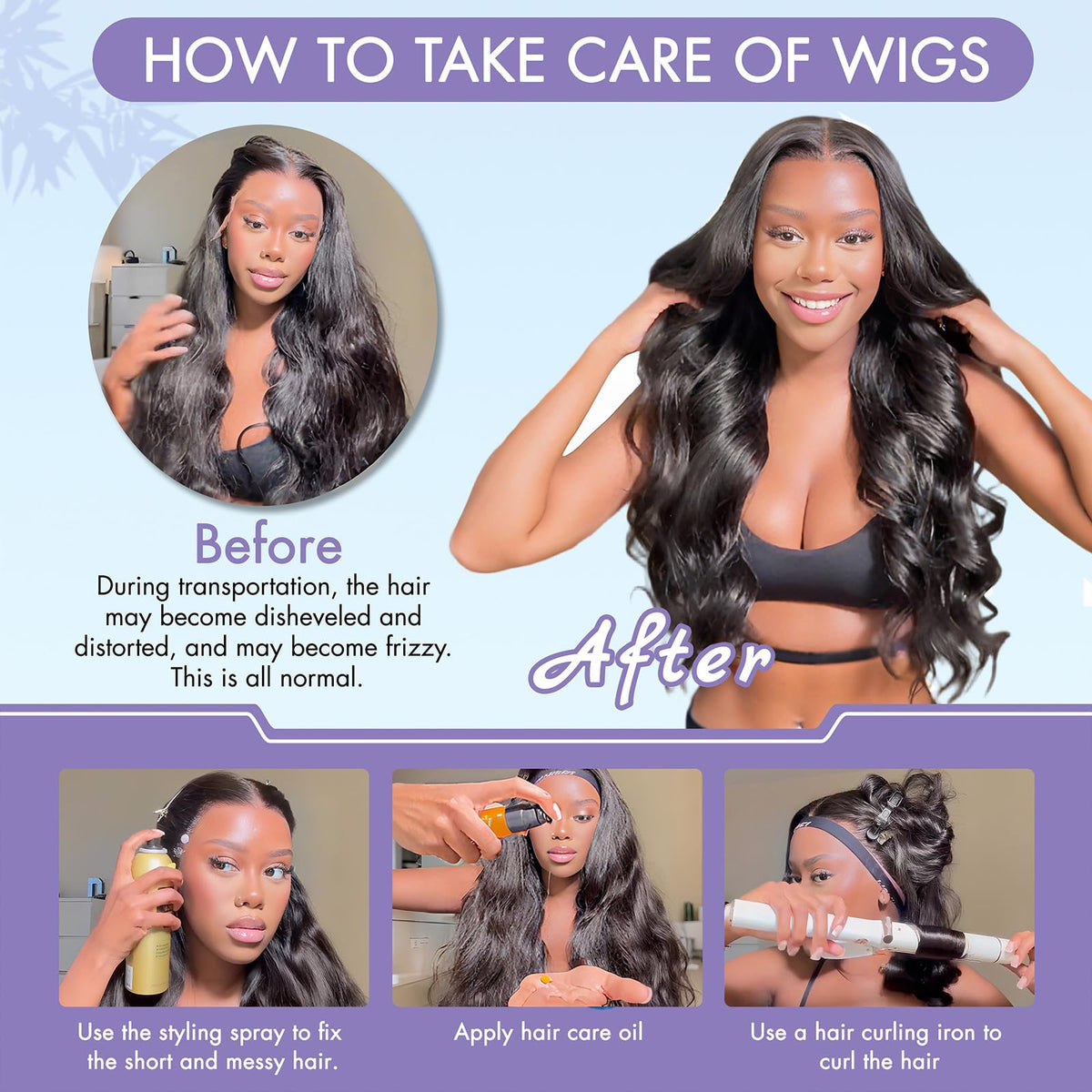 Sferona wig designed for daily wear and special occasions.