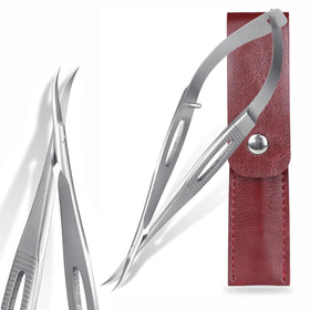 SG NEKOO cuticle scissors with 15° curved blade for precise trimming