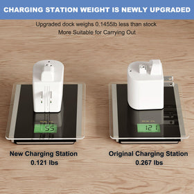 SGEOYPIL Panasonic ES2207P charger stand – top view, compatible dock