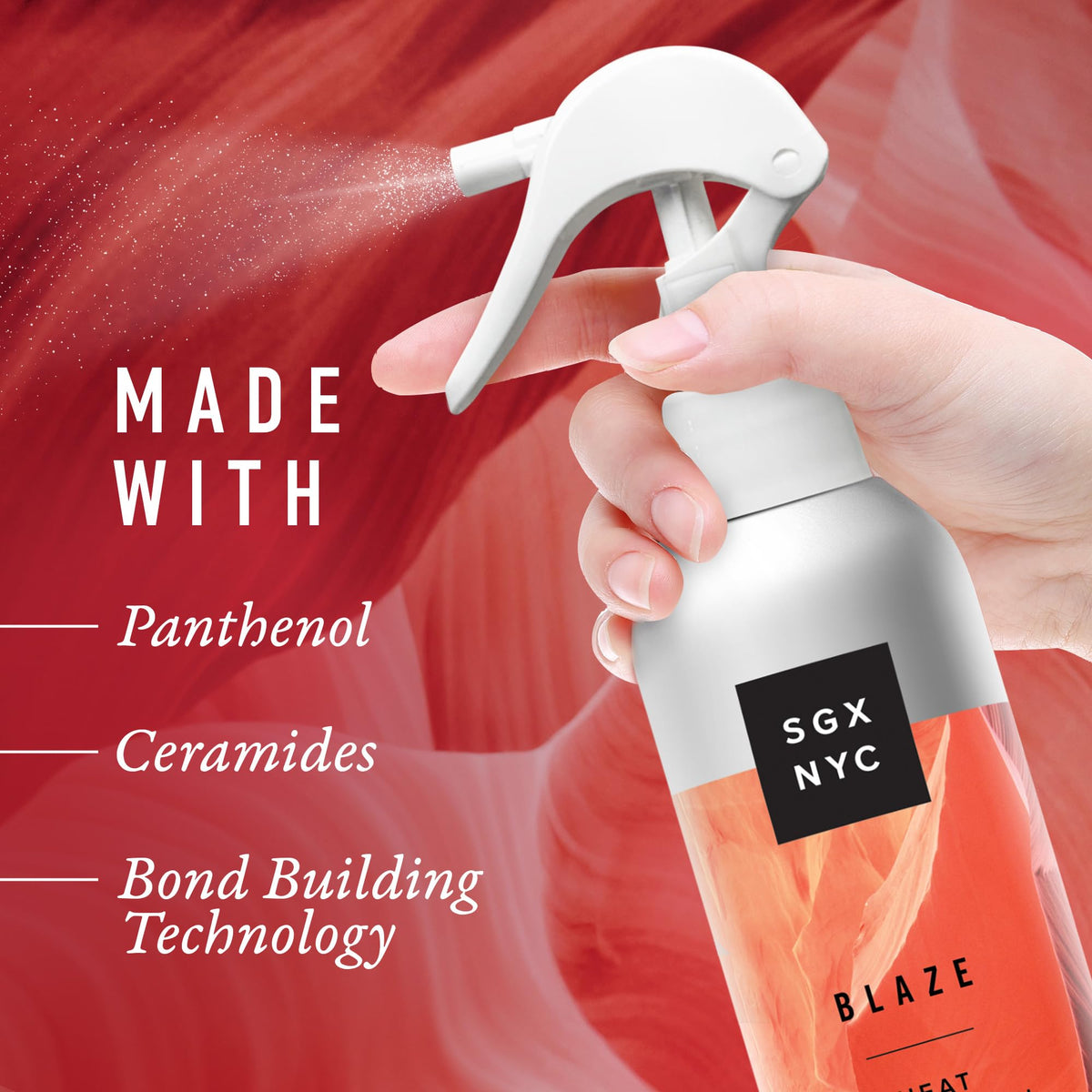 SGX NYC Blaze lightweight formula eases blowouts for smoother results