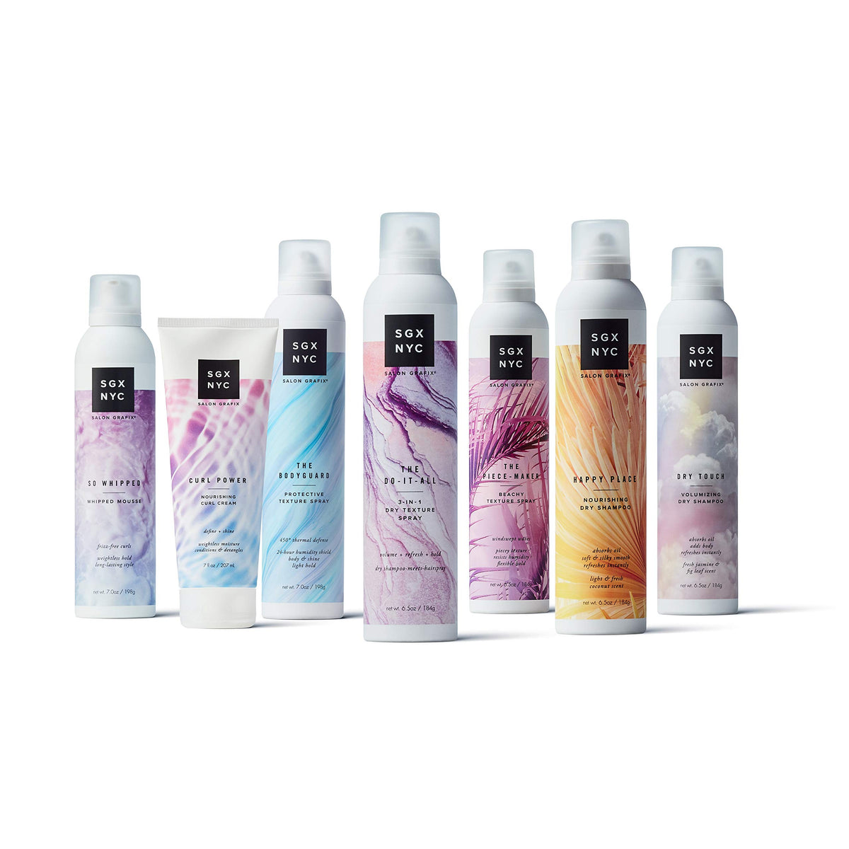 SGX NYC packaging and 6.5 oz bottle suited for travel and daily use.