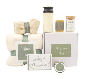 Shadow Breeze plush blanket offers enveloping warmth for cozy evenings.