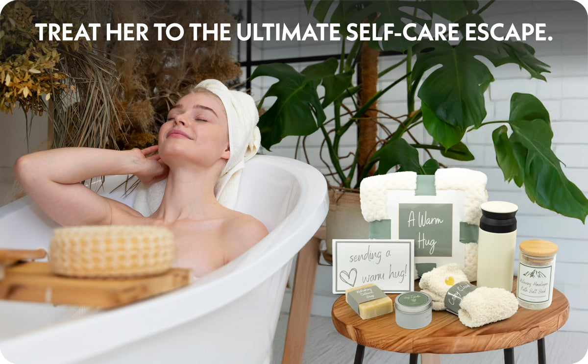 Shadow Breeze scented soy candle fills the room with a calming aroma.