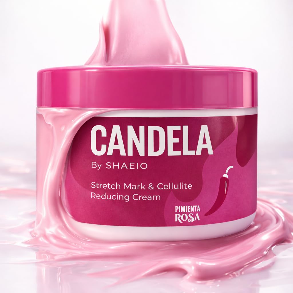 SHAEIO Candela pink pepper ingredients with warming sensation.