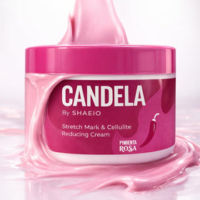 SHAEIO Candela pink pepper ingredients with warming sensation.