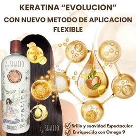 Close-up of SHAEIO Keratin Hair Mask ingredients for nourishment