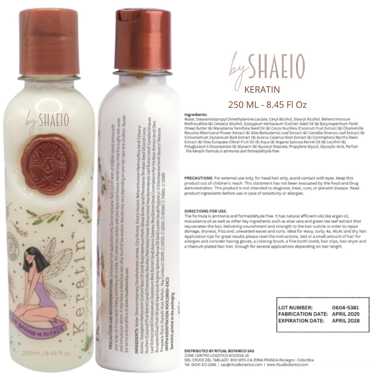 SHAEIO Omega-9-12 oils blend for nourished, radiant hair