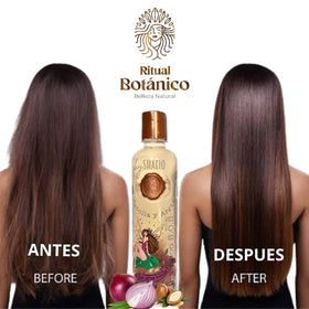 SHAEIO Onion Shampoo pump usage shows easy daily cleansing