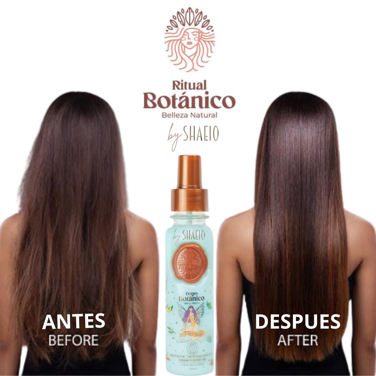 SHAEIO Ritual Botanico detangling oil nourishes hair for easier combing