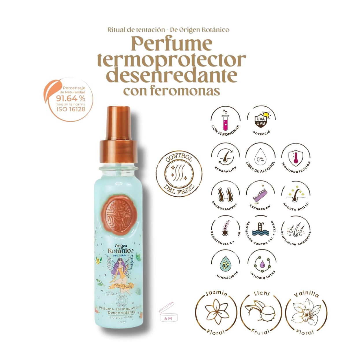 SHAEIO Ritual Botanico frizz control and shine in humid weather