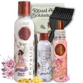 SHAEIO Ritual Botanico Organic Keratin bottle for salon-grade shine at home