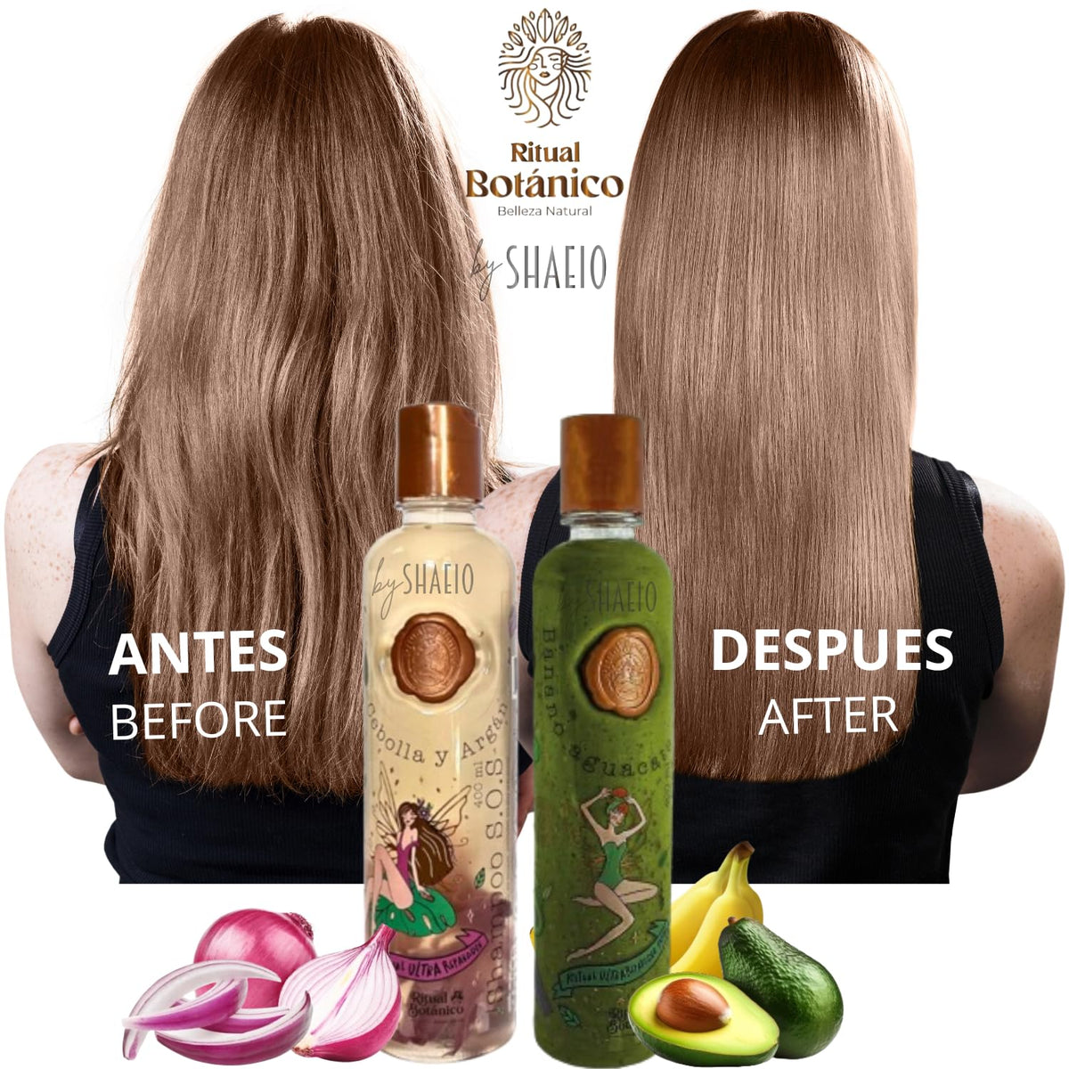 SHAEIO RitualBotanico Plex treatment bottle for intensive repair