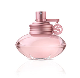 Shakira Eau Florale bottle front showing a fresh floral-fruity scent for daily wear
