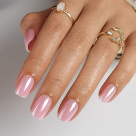 ShangMeng glue tabs kit included for quick DIY manicure.