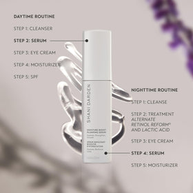 SHANI DARDEN Evening layering with actives like retinol or vitamin C