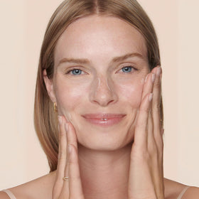 Peptides glow concept for Shani Darden Hydration Peptide Cream