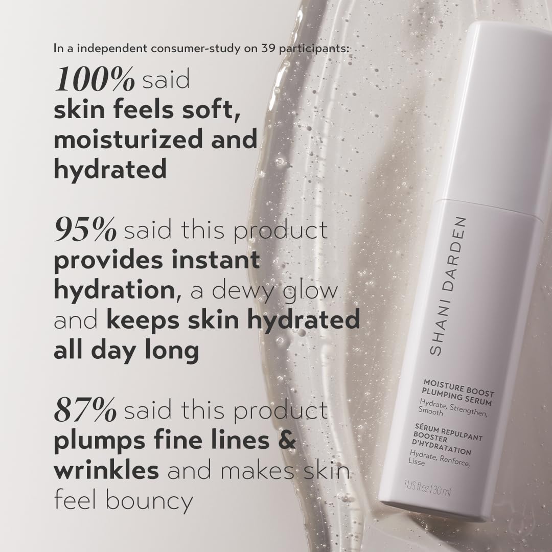 SHANI DARDEN Pentavitin hydration action demonstrates durable moisture for supple skin