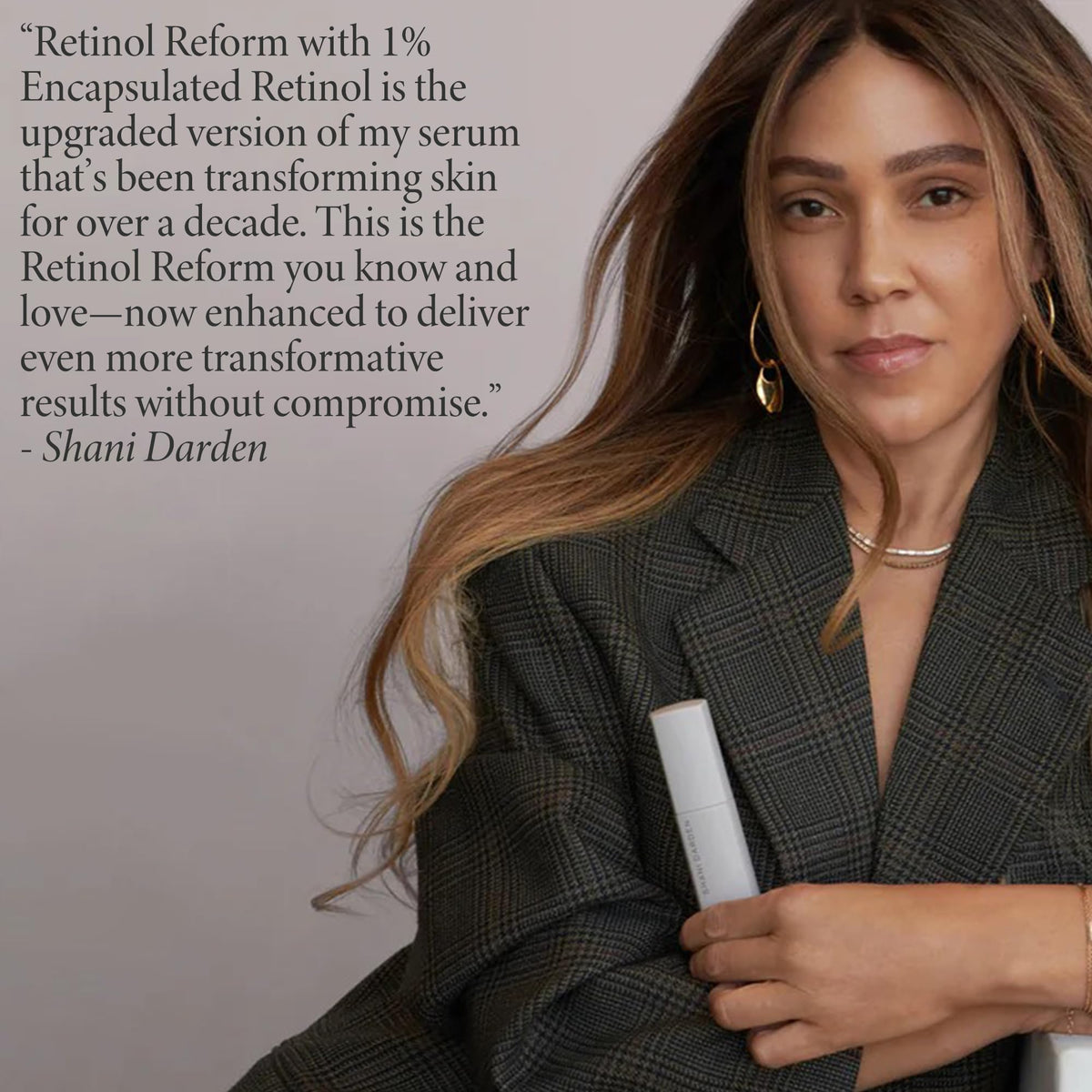 Spa-like setting with Retinol Reform promotes a soothing nightly regimen.