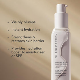 SHANI DARDEN Snow Mushroom Serum texture visible for instant plump hydration