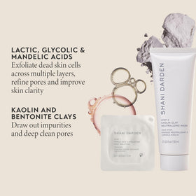 SHANI DARDEN Triple Acid Peel packaging and brush for easy at‑home use
