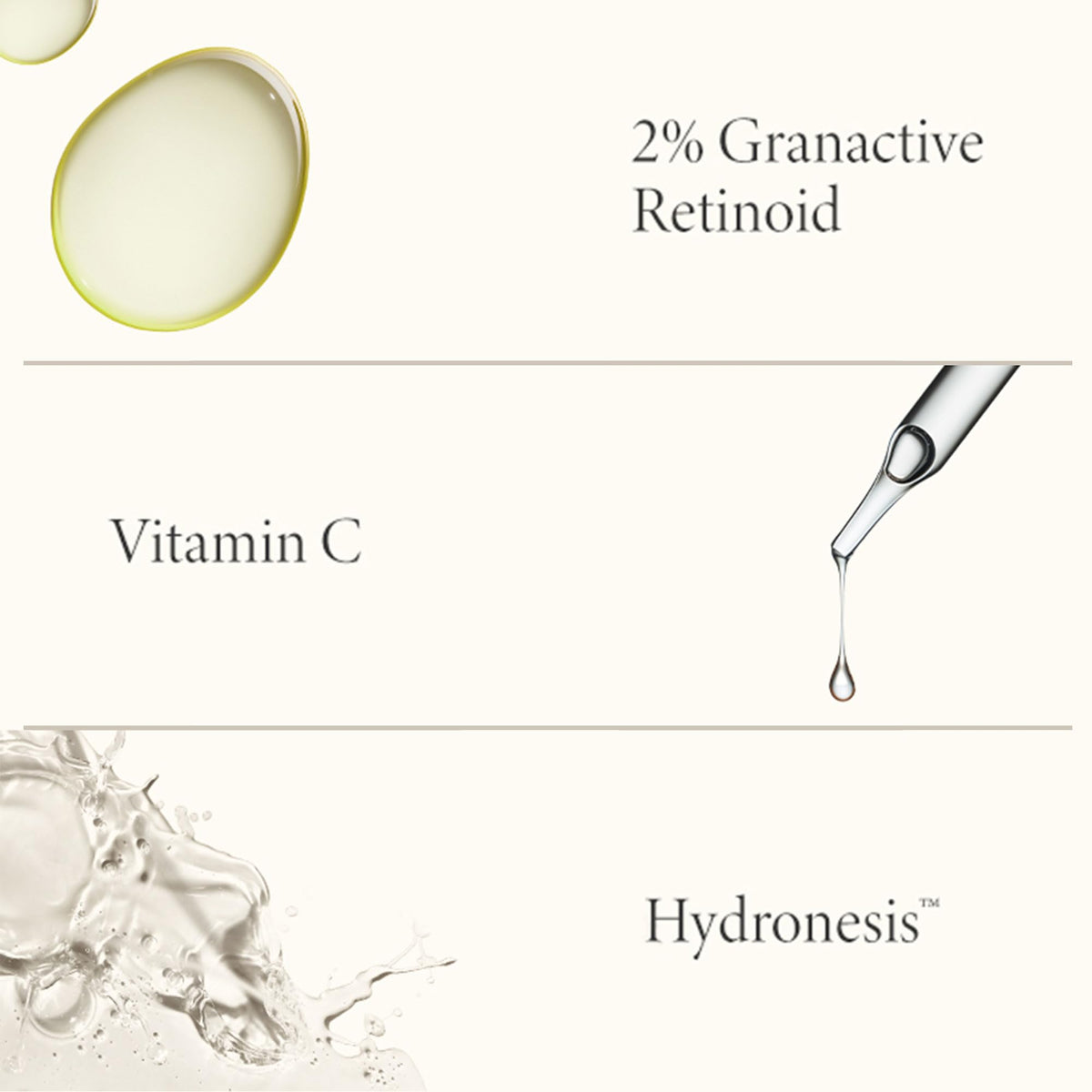 SHANI DARDEN Body Reform Serum texture close-up shows silky, fast-absorbing formula.