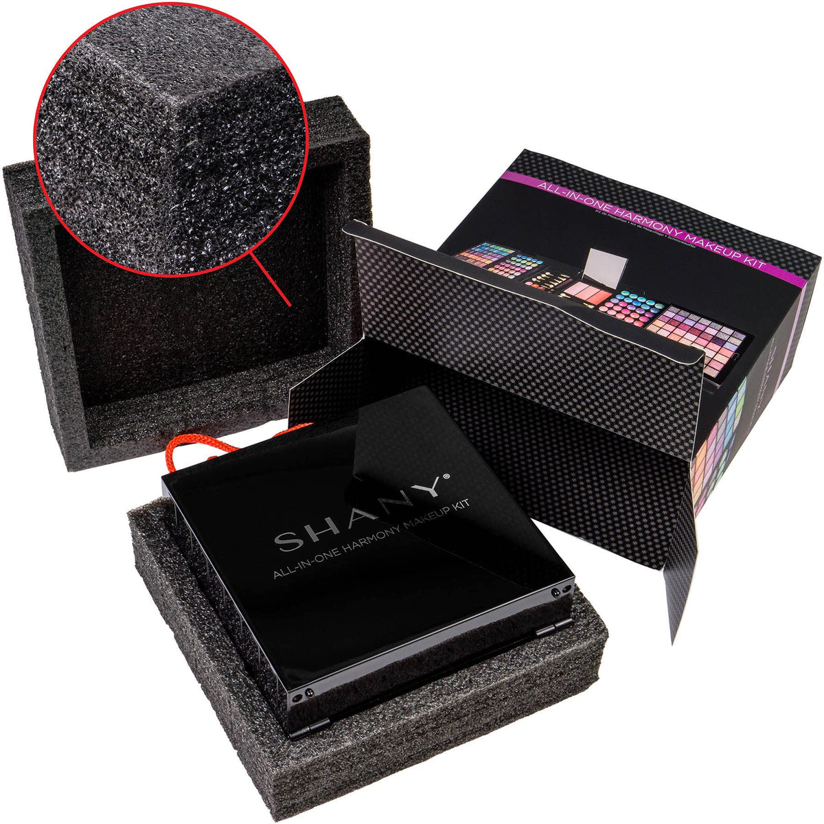 SHANY Harmony lip gloss lipstick set provides finishes from shimmer bronze to matte reds.