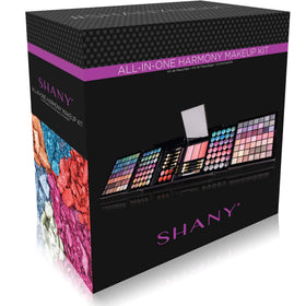 SHANY Harmony makeup brushes kit includes essential tools for precise application.