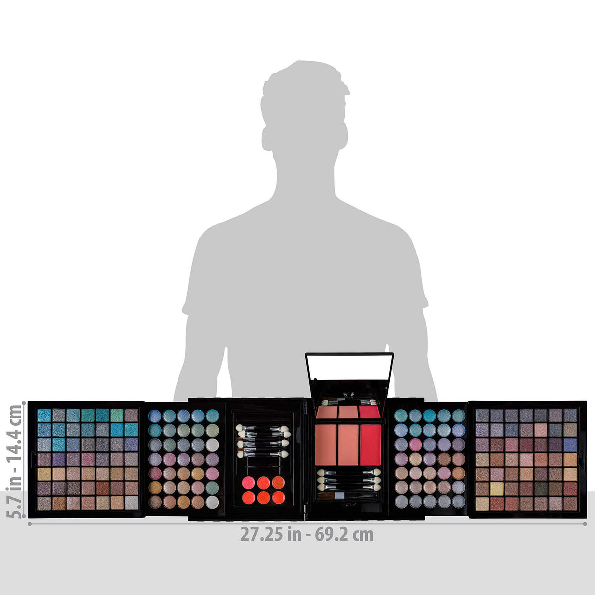 SHANY Harmony warm and cool tones enable a wide spectrum of complexion-friendly looks.