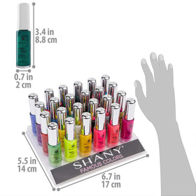 SHANY neon colors offer bold, high-visibility nails for standout manicures.