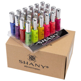 SHANY pearl shades provide subtle shimmer for elegant nails.