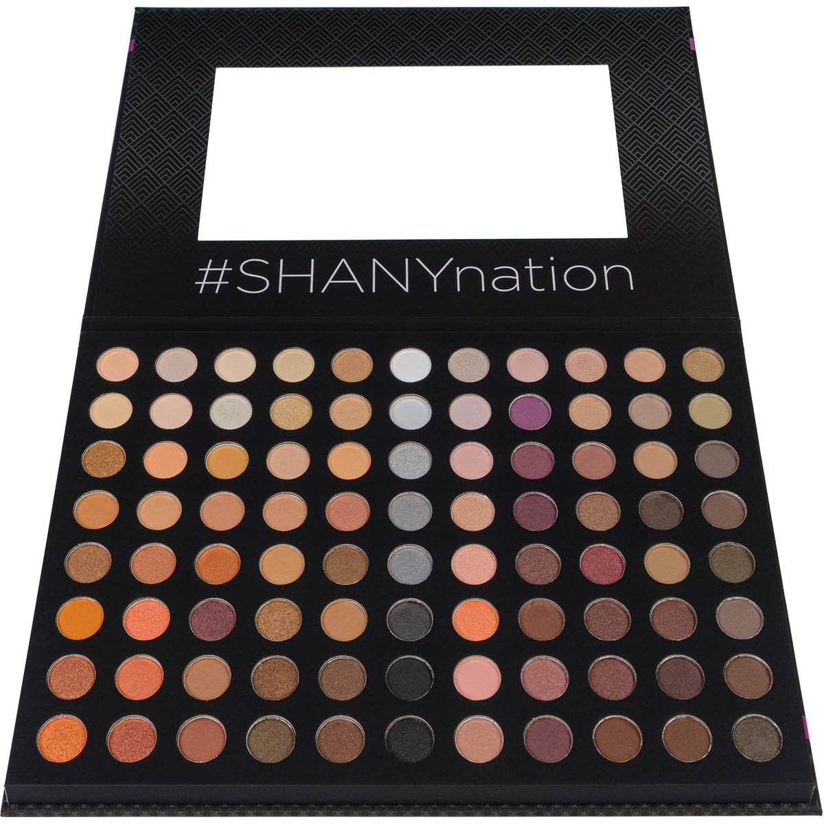 SHANY Natural Fusion includes easy-to-use case with brush-friendly layout.
