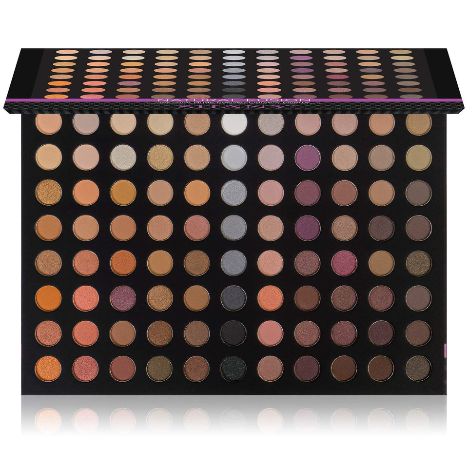 SHANY Natural Fusion palette front view for versatile everyday looks.