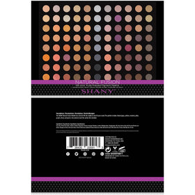 SHANY Natural Fusion matte row highlights crease-ready shades for depth.
