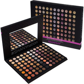 SHANY Natural Fusion opened swatches show 88 neutral tones for easy pairings.