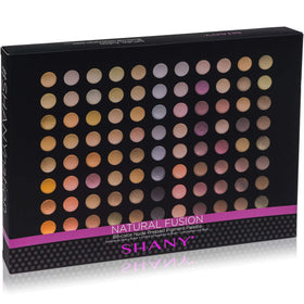 SHANY Natural Fusion palette side angle showcases slim compact design.