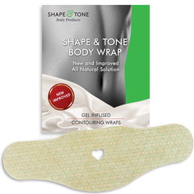 Shape and Tone Contouring Wrap bottle pour for all-natural spa-grade care