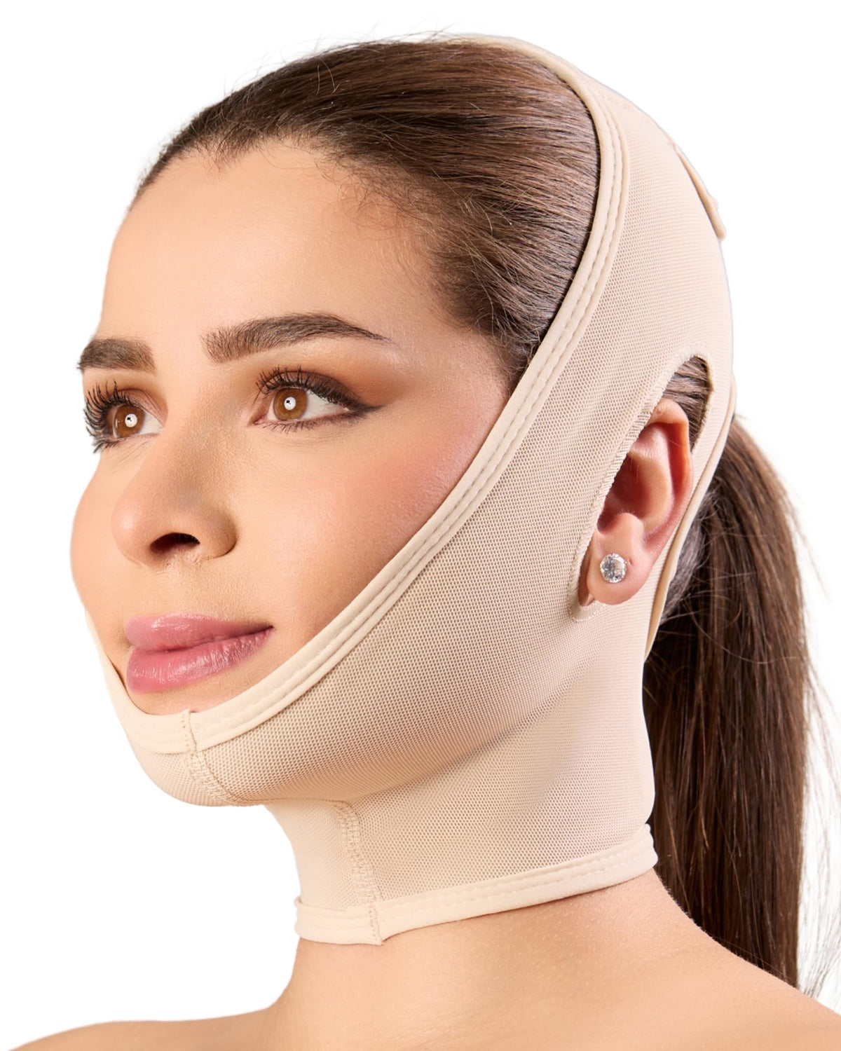 SHAPE CONCEPT 301 chin strap side profile supports jawline contouring