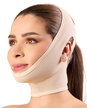 SHAPE CONCEPT 301 chin strap side profile supports jawline contouring