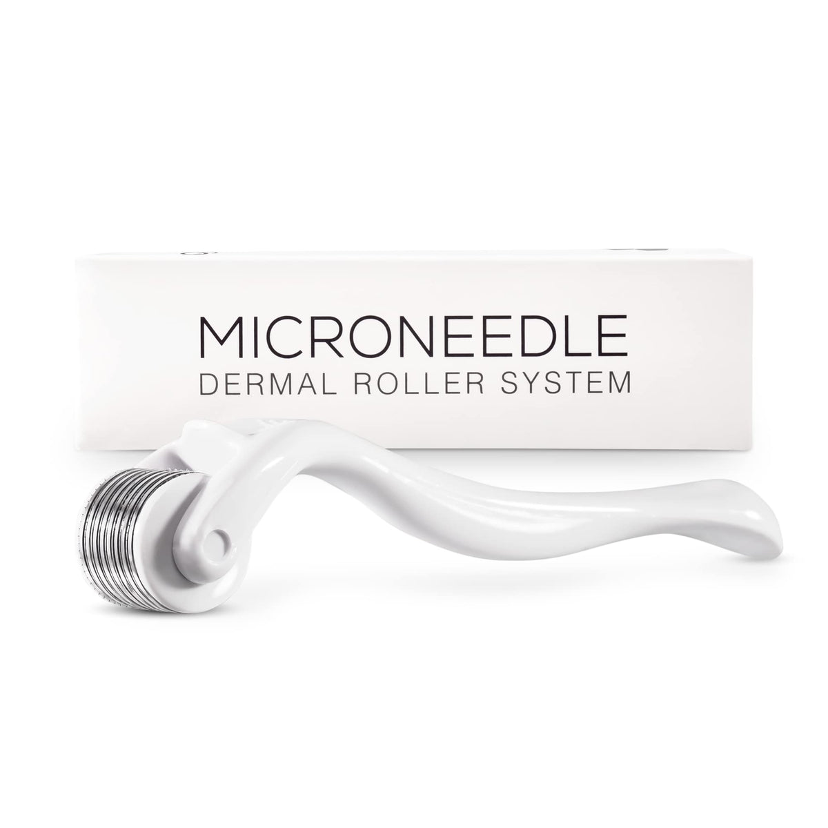 Shapiro MD Microneedle Dermal Roller full product shot for scalp care and exfoliation