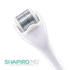 Shapiro MD Microneedle Dermal Roller in branded packaging ready for use