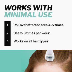 Shapiro MD Microneedle Dermal Roller stainless steel construction for durability