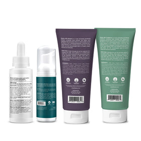 Shapiro MD Regrowth Kit hair strands close-up showing fuller-looking texture