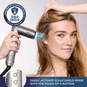 Shark FlexFusion curlers automatically wrap and set curls.